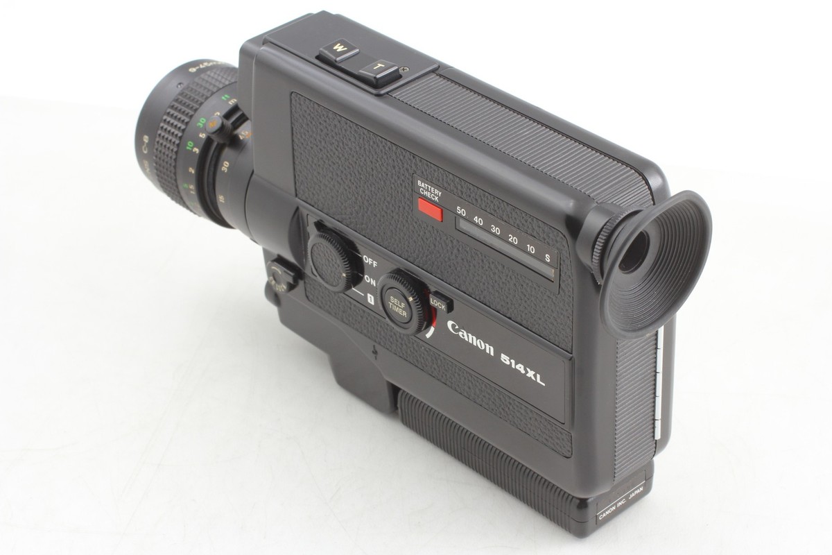 Near MINT] All Works Canon 514XL 9-45mm f1.4 Super 8mm Movie Film