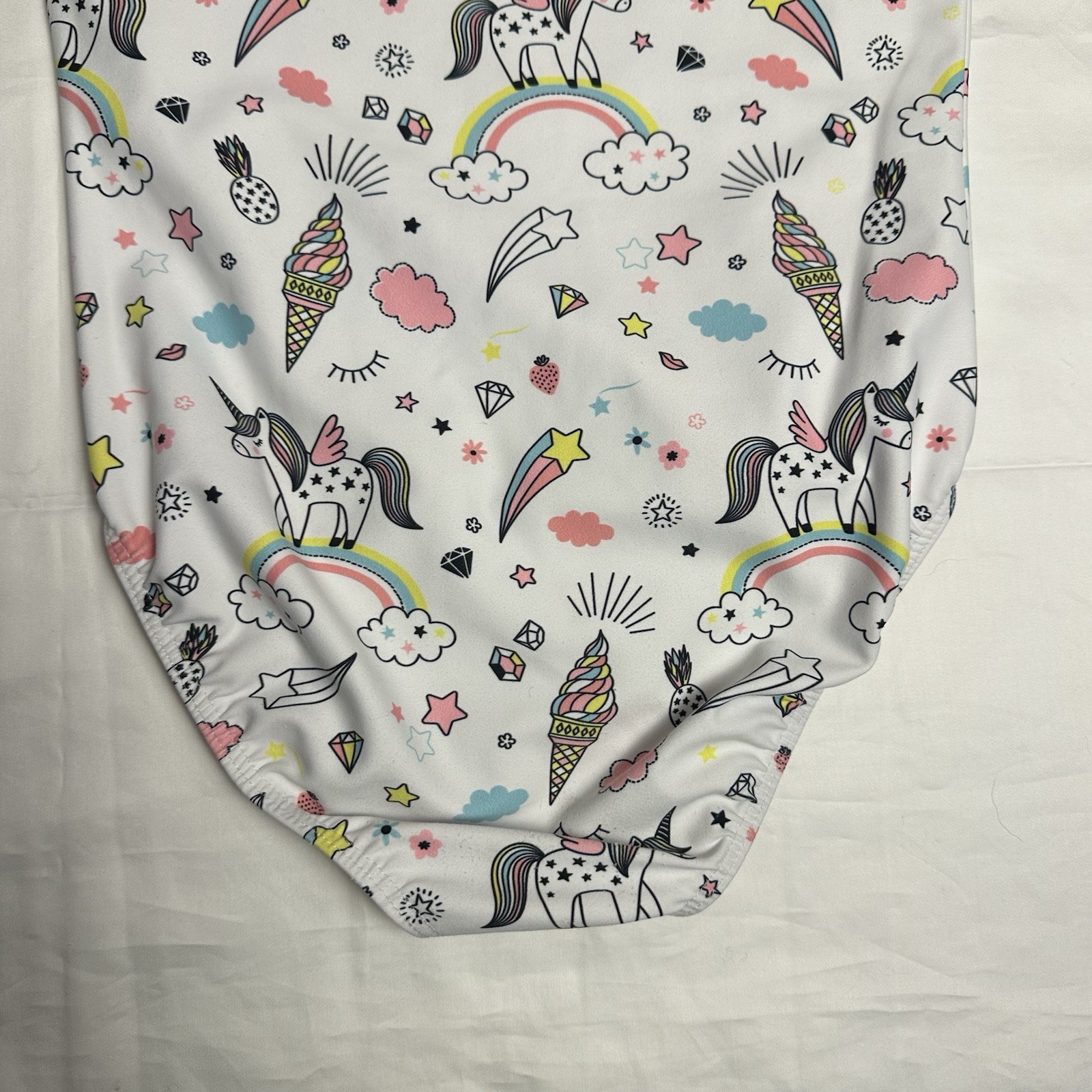 DESTIRA Funtastic Unicorn And Rainbows Practice Gymnastics Leotard CL