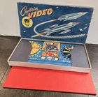VINTAGE MB MILTON BRADLEY CAPTAIN VIDEO SPACE BOARD GAME IN BOX COOL