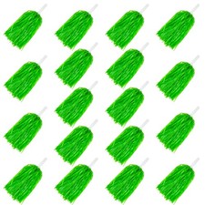 Cheerleading Pom Poms 18PCS Plastic for Dance, Sports, Parties, Celebrations