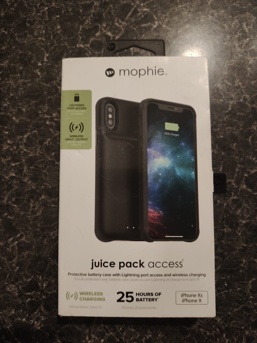 Morphie Battery Pack IPhone Xs/X With Charging Cable UK