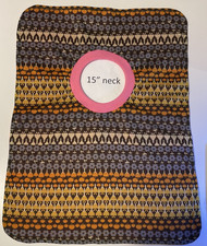 15" Neck Pull-Over Bib   T-Shirt Style   Special Needs   Cotton/Poly Blend   Fru