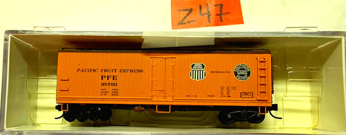 Coche frigorífico de madera Intermountain 40' Pacific Fruit Express rd # 38763 escala n | Zustand: New