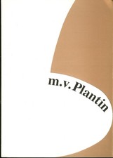 CMB Belgium M V Plantin Container Ship brochure ca 1970s