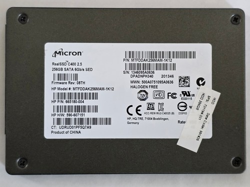 256GB Micron C400 - SSD 2.5" SATA 6Gb/s