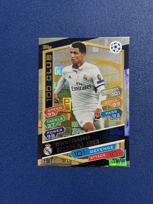 2016-17 Topps Match Attax UEFA Champions League Cristiano Ronaldo