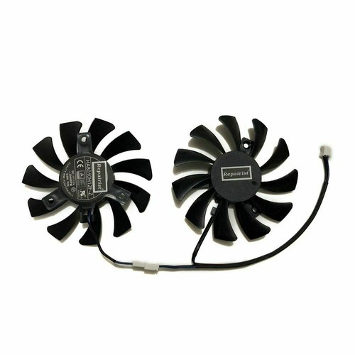 Cooler Fan For MSI GTX 1050 GTX1050 GTX1050Ti DUAL 75MM 2Pin HA8010H12F-Z - Afbeelding 3 van 5