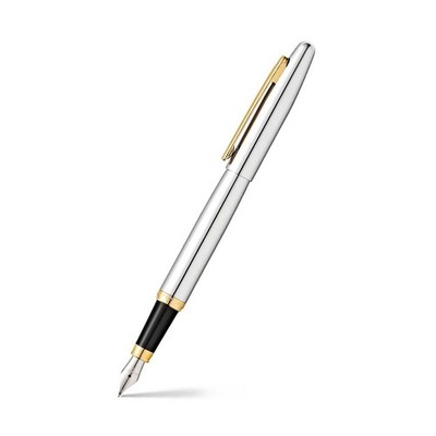 Sheaffer Füllfederhalter mittlere Feder Tinte Kalligrafie Schreibstifte Chrom Patronen