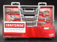 Nos Craftsman 5-pc Flare Nut Wrench Set 9mm -18mm Metric 9-42013