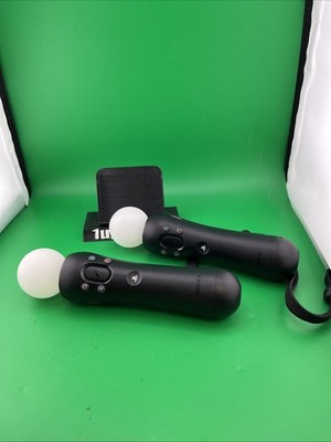 Sony Playstation Motion Controller 2 Pack CECH-ZCM1U PS3 PS4 PSVR VR Set (T34)