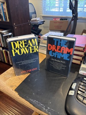 2 ANN FARADAY Ph.d. DREAM POWER 1972 2nd & THE DREAM GAME 1974 1st
