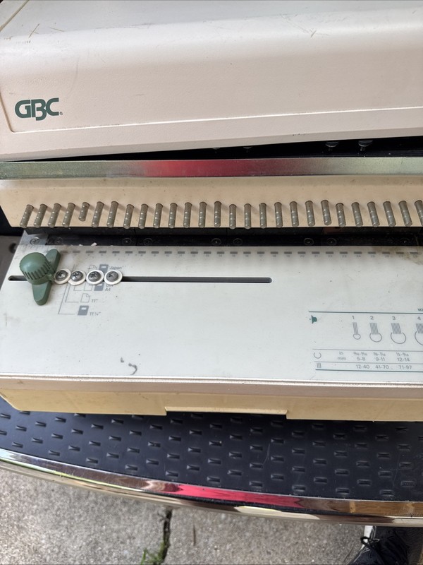 GBC 111PM Electric Coil Binding Machine - Parts or Repair - Local Pickup Only