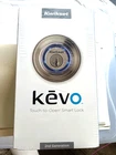 Kwikset Kevo 2nd Gen Touch-to-Open Smart Lock SmartKey Satin Silver 99250-202