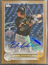 #18/50 BUBBA CHANDLER Gold Auto RC Parallel 2021 Topps PRO DEBUT PD-16 Pirates