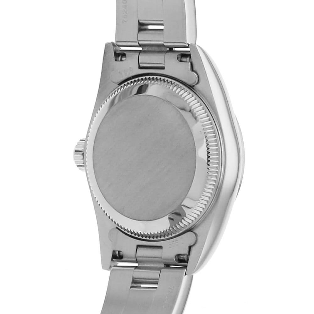 ROLEX Oyster perpetual 76094 Silver Bar 3 rows oyster breath A Number second... image 4