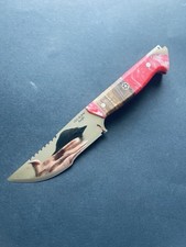 Edles Sammlermesser 24 cm – 4116, Spiegelpolitur – Hybridgriff Oliven