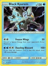 Black Kyurem 61/236 - HOLO - SM - Cosmic Eclipse - NM