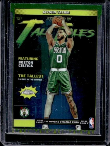 2025 Topps Chrome Jayson Tatum Base (RAW)