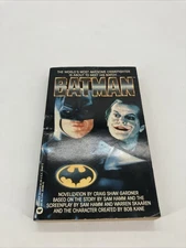 b Craig Shaw Gardner BATMAN 1989 Warner Books First Printing Paperback