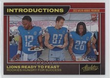 2023 Absolute Introductions Red Spectrum /100 Hendon Hooker Jahmyr Gibbs #20 0c3