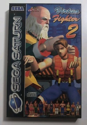 Sega Saturn Virtua Fighter 2 Spiel - Anleitung 