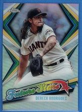 2019 Topps Chrome Future Stars #FS-8 Dereck Rodriguez San Francisco Giants