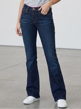 AG Adriano Goldschmied The Angel Bootcut Jeans Dark Wash Made in USA Size 28