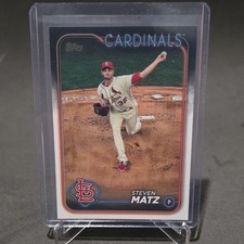 Topps 2024 Update Series Steven Matz St. Louis Cardinals #US329 Golden Mirror 