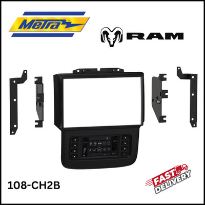METRA 108-CH2B / PREMIUM PIONEER 8'' RADIO DASH KIT FOR 2013-2017 RAM 1500/2500 +