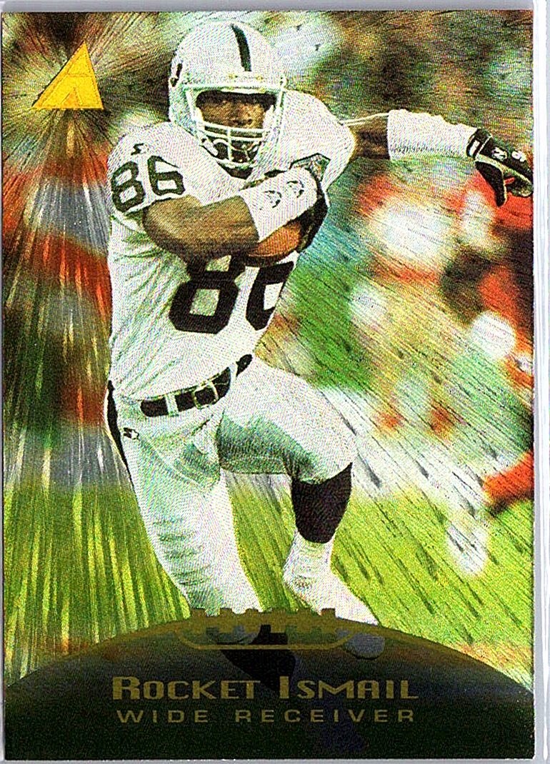 1995 Pinnacle #100 Rocket Ismail Trophy Collection
