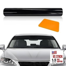 Windshield Tint Strip, 51.18" 7.87" Car Window Sun Visor 51.18 7.87 Inch, 1pcs