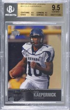 2011 Upper Deck College Football Legends Colin Kaepernick BGS 9.5 GEM MINT 02au