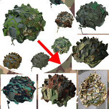 Tactical Fast Helmet 3D Strip Mesh Cover CS Camouflage Helmet Cutting Cloth Skin