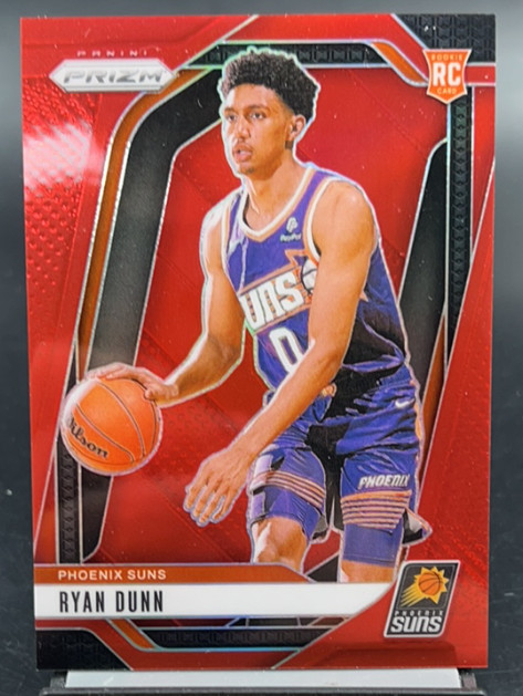 Ryan Dunn 2024-25 Panini Prizm 029/299 Red RC Suns #258