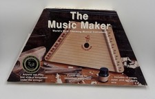 The Music Maker Instrument Lap Harp Zither Peeleman Mclaughlin Belarus W/sheets