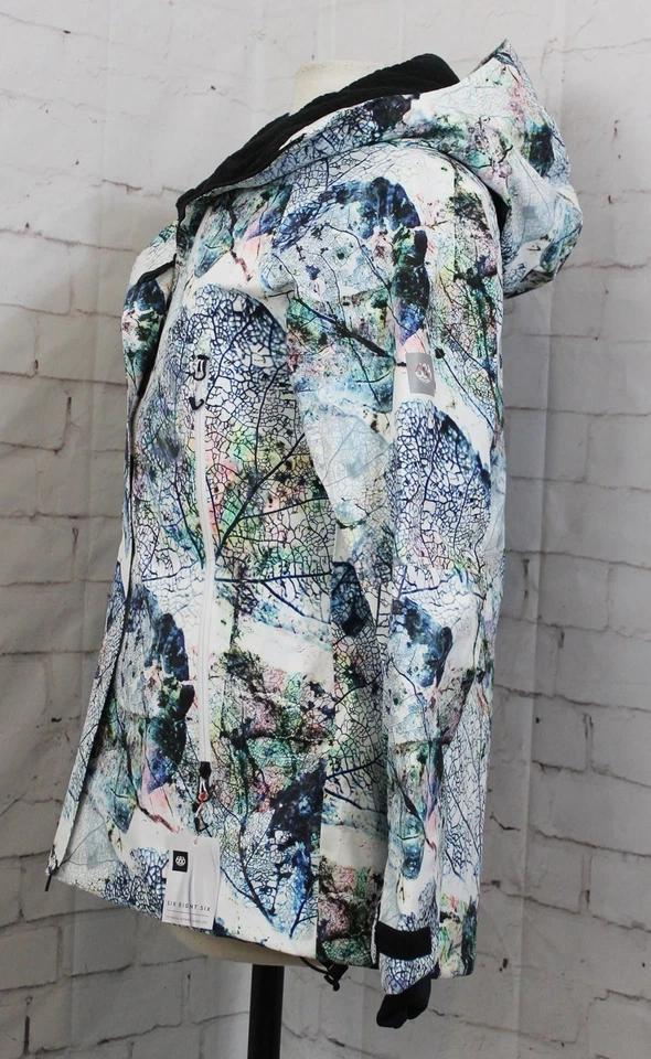 Chaqueta de nieve aislante 686 Whisper para mujer pequeña, blanca rayos X nueva 2025 Foto 4 de 4