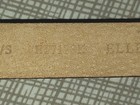 Women's Ellen Tracy Genuine Italian Leather 1" Belt One Size Brown Textured — photo 4