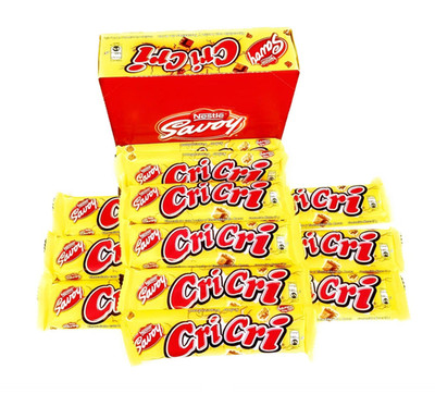 Chocolate Cri Cri Savoy - Milk Chocolate and toast rice, made in Venezuela