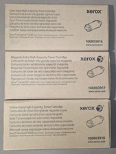 Genuine Set of 3 Xerox 106R03916/17/18 X-tra Hi-Cap CMY Toners VersaLink C600