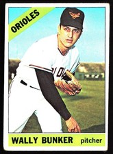 1966 Topps #499 Wally Bunker