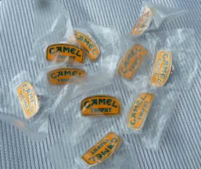 Job Lot of 10 Camel Trophy Enamel Lapel Pin Badges