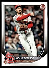 Nolan Arenado 2025 Bowman #68 St. Louis Cardinals FREE SHIPPING AutographDen