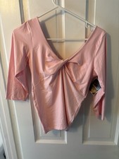 So Danca 3/4 Sleeve Shirt Adult Xl Pink