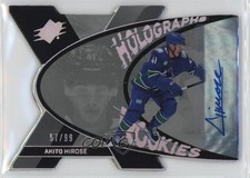 2023-24 SPx Auto Holograph Rookies 57/99 Akito Hirose #HGR-AH Auto 08s2