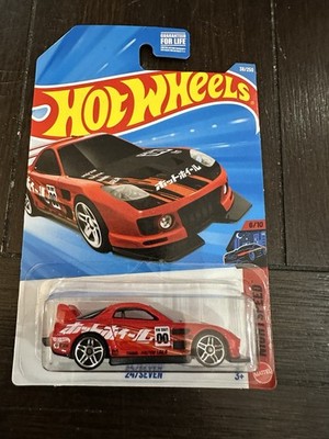 Hot Wheels 24/Seven Red Car 38/250 Mattel Night Speed Series | eBay