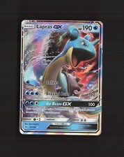 Carta Pokemon Holo Lapras GX 35/149 Sole e Luna Ultra Rara LP+