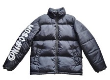 MOSCHINO giubbotto piumino ecologico bomber da uomo A0607 nero