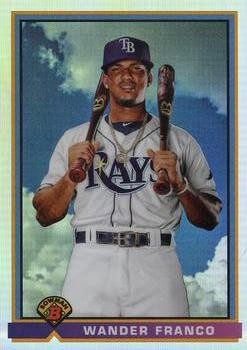 2021 Bowman #91B-WF Wander Franco 1991 Bowman Baseball