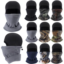 Winter Fleece Thermal Windproof Balaclava Ski Mask Full Face Mask for Men Women