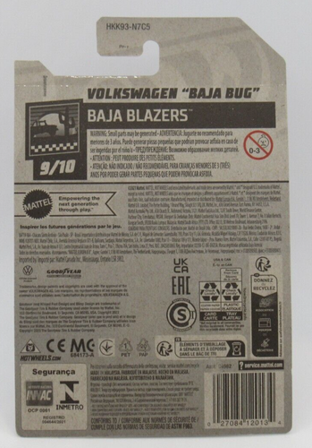 Hot Wheels 2023 Treasure Hunt Volkswagen Baja Bug Secret Logo Beetle Blazers VW - Picture 2 of 2